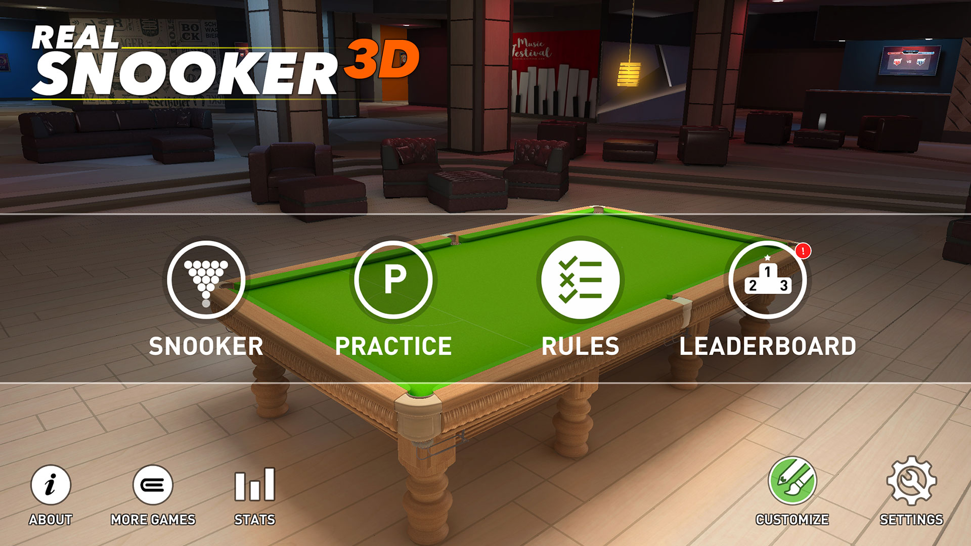 Real Snooker 3D - iOS, Android